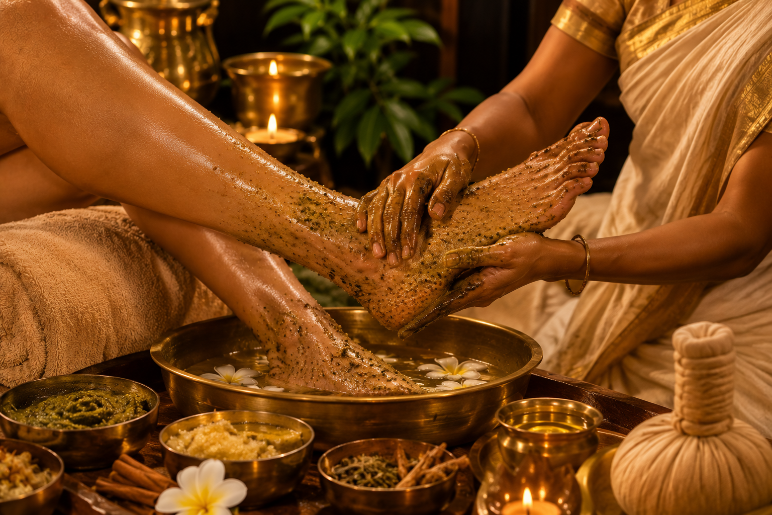 Super Spa Ayurvedic Pedicure